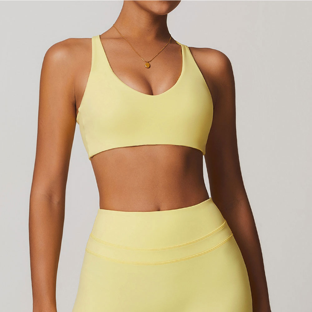 Plunge Bra Push Up - JUREN Bra olahraga wanita Bra kebugaran