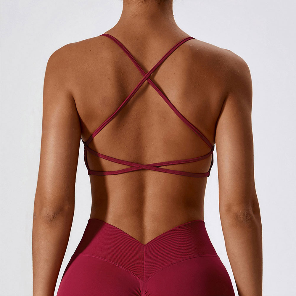 Sports Bra Racerback - Bra olahraga wanita, Bra Crop Top