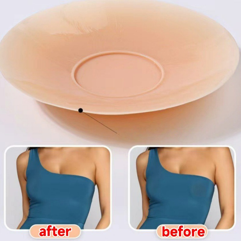 2/10 Buah Penutup Puting Pria  - Strapless Bra Adhesive ulasan dan harga