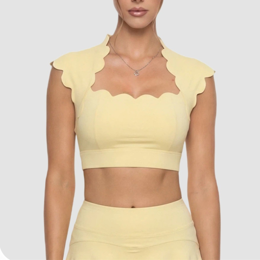 Pad Wavy Rompi Olahraga Wanita - Sports Bra Racerback ulasan dan harga