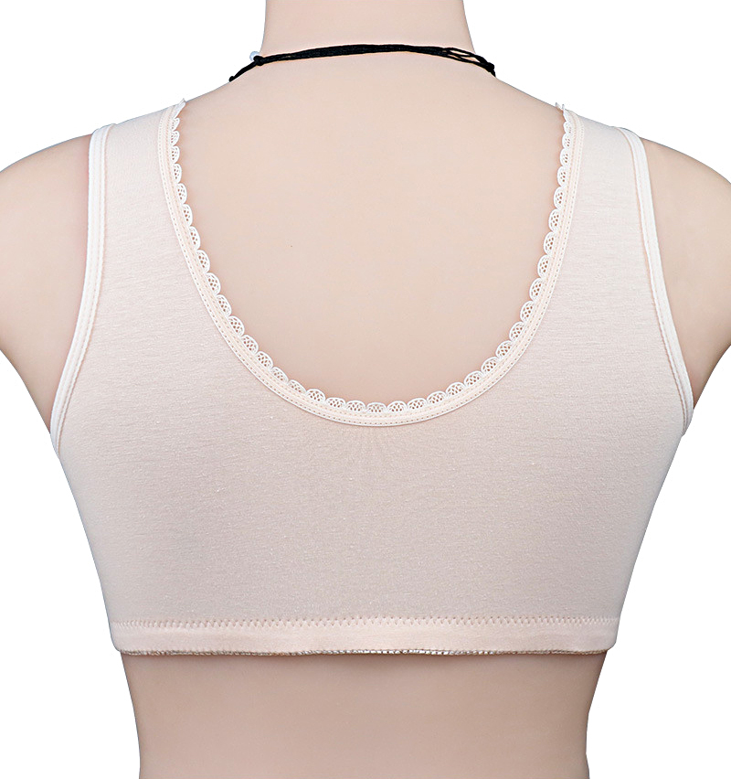 Bra katun lembut wanita, pakai - Plunge Bra Push Up ulasan dan harga